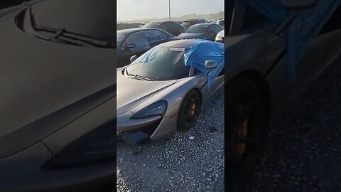 $10k McLaren 570s At Salvage Auction #copartrebuild #shorts