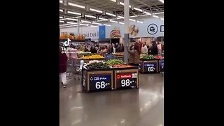 Praising God at Walmart! Hallelujah!