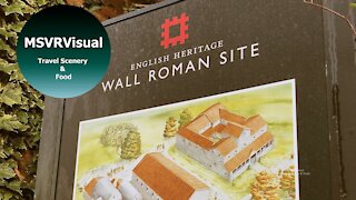 Frosty Sunny Morning At Wall Roman Site - A HyperLapse