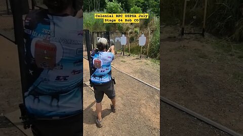 #uspsa Rob Stage 5 run #unloadshowclear #competition #competativeshoooting #carryoptics #pistol #gun