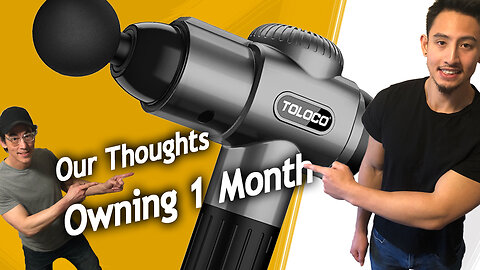 Toloco Handheld Massage Gun, Likes Dislikes Owning Using Over A Month, Model EM26, Product Links