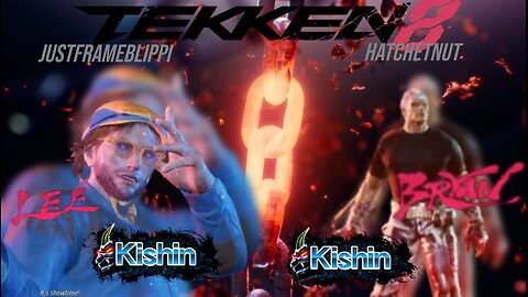 Tekken 8 Ranked - Road to Bushin - JustFrameBlippi (Lee - Kishin) vs hatchetNUT (Bryan - Kishin)