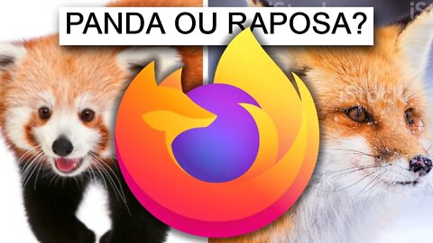 AFINAL, o animal na logo do Firefox é uma RAPOSA ou um PANDA VERMELHO?