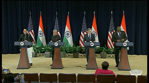 U.S., Indian Officials Brief News Media