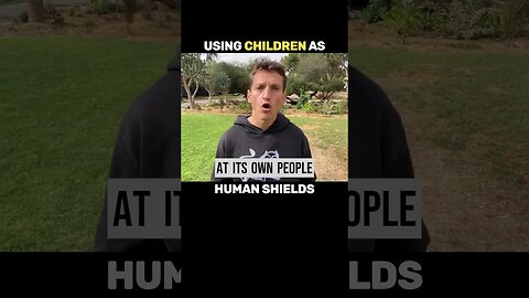Hamas uses children as human shield #israel #freepalestine
