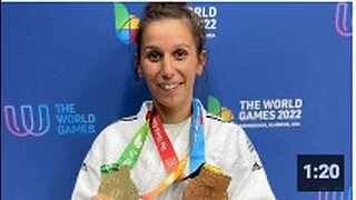 French jiu-jitsu champion Sandra Badie (31) has died of Cardiac Arrest...