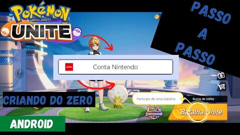 COMO CRIAR UMA CONTA NINTENDO NO POKÉMON UNITE