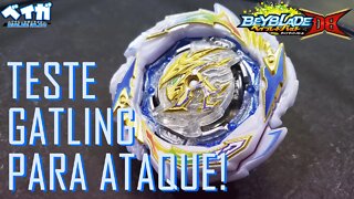 GATLING É BOM PARA ATAQUE? - Beyblade Burst ベイブレードバースト