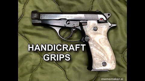 Handicraft Grips, Beretta 81/84 Pearl Revy