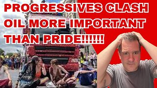 Climate Activists BOYCOTTING Pride ARRESTED DISRUPTING Pride #pridemonth #climatechange #maga