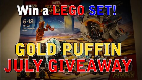 LEGO giveaway on Gold Puffin - WIN a FREE Lego set! (NOW CLOSED)