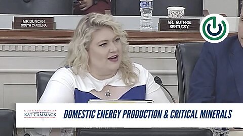 Rep. Cammack Delivers Remarks During E&C's O&I Subcommittee Hearing On Domestic Energy Production
