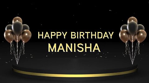 Wish you a very Happy Birthday Manisha