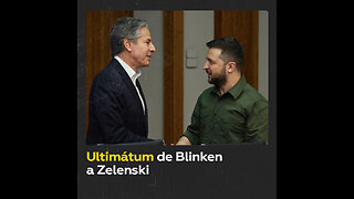 ¿Qué le ordenó Blinken a Zelenski durante una de sus visitas a Ucrania?