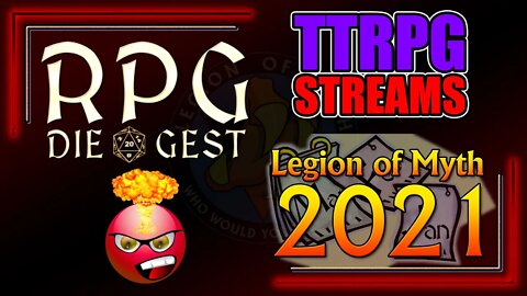 [#31-2] #TTRPG Gameplay Livestreams & RPG Die Gest 2021