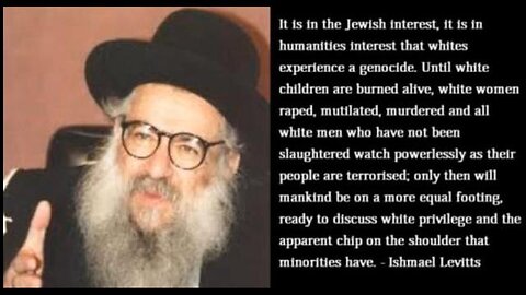 BREAKING NEWS! - OH THE CRAZY THINGS RABBIS SAY THESE DAYS #JEWS #NIGGERS #ISRAEL #IRAN #WAR