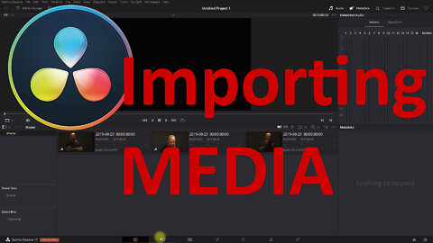 Davinci Resolve Quicktorial: How to Import Media into Davinci Resolve