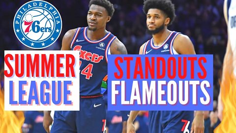 Sixers Summer League Standouts & Flameouts (2022)