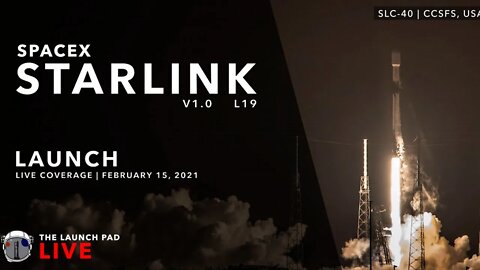SpaceX Starlink-19 Launch | Live Launch Coverage | TLP Live