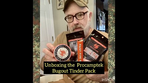 Unboxing the Procamptek Bugout Tinder Pack