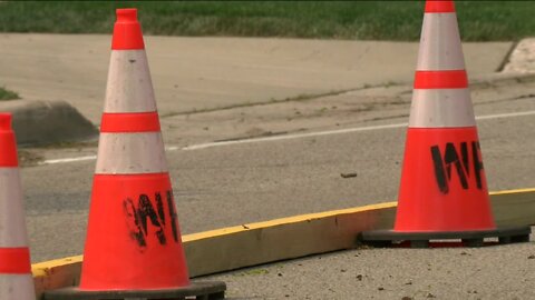 Whitefish Bay installs temporary traffic calming measures to slow drivers