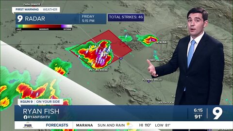 Intense heat, monsoon chances stick around this weekend