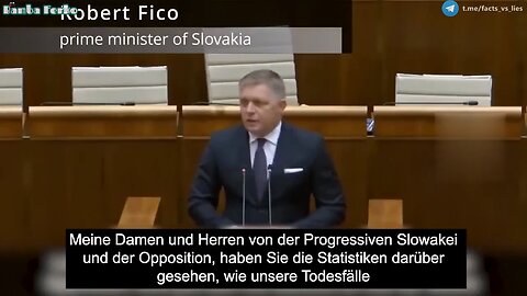 Slowakischer PM Fico will Wahrheit über Covid, Impfschäden und Pfizer-Deals aufdecken!