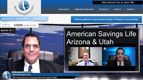 Learn about American Savings Life from SVP Michael L Frahm & their B.E.S.T. line of annuity products