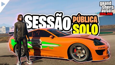 COMO JOGAR EM SESSÃO PÚBLICA SOLO! (PC) | Grand Theft Auto V Online