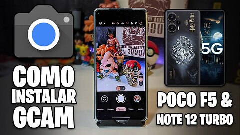 Como INSTALAR GCAMs no POCO F5 & REDMI NOTE 12 TURBO! | As MELHORES GCAMs para POCO F5!