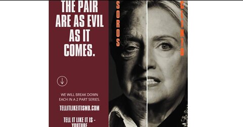 Soros/Clinton. The evil coin (2 pt series)
