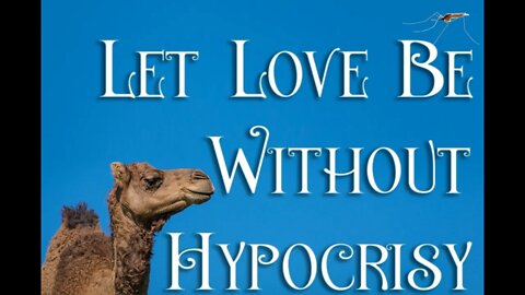 Let Love Be Without Hypocrisy
