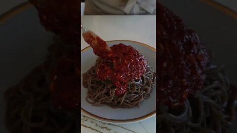 Spicy Korean Cold Noodles | Easy Korean Recipes | 비빔국수