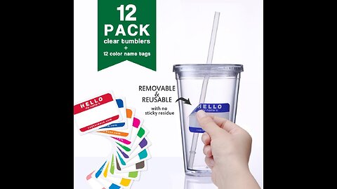 Cupture Classic 12 Insulated Double Wall Tumbler Cup with Lid,