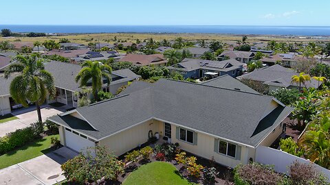 LOKAHI MAKAI - 73-4354 KEHAU NANI STREET - 3BD/2BA HOME FOR SALE - AERIAL VIDEO OVER THE PROPERTY