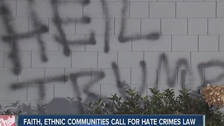 Faith, ethnic communities call for hate crime laws