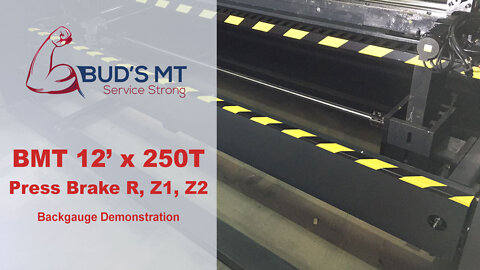 BMT R,Z1,Z2 backgauge demo