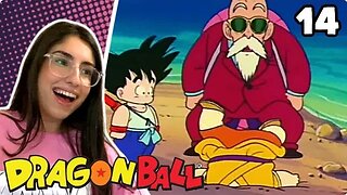 WE MEET KRILLIN!! DRAGON BALL Ep 14 REACTION