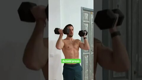 DUMBBELL exercises for SHOULDERS