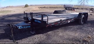 Teton 22ft 16k tilt trailer overview