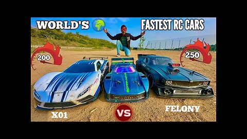 RC Black Beast Felony VsTraxxas XO-1 Vs Vendetta!