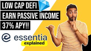 Earn Crypto Passive Income with this Low Cap Altcoin GEM 37%+ APY