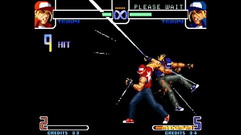 The King of Fighters 2002 Hack (KOF 2002, Neogeo arcade), Terry Changes 1, ザ・キング・オブ・ファイターズ 2002