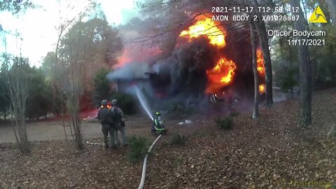 LaGrange Police release body cam footage; 911 calls surrounding a standoff that ended in a fire