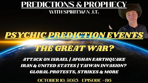 PSYCHIC PREDICTION EVENTS ⚠️ THE GREAT WAR? WWIII? ATTACK ON #israel TAIWAN INVASION? EARTHQUAKES