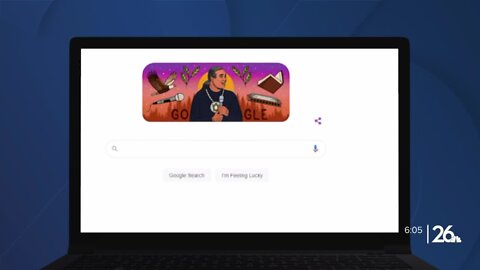 Oneida's Charlie Hill featured on the Google Homepage