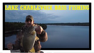 Lake Charlevoix Michigan Bass Fishing May 2022