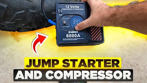 Jump Starter And Compressor by JF. Egwo