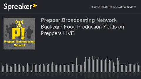 Backyard Food Production Yields on Preppers LIVE