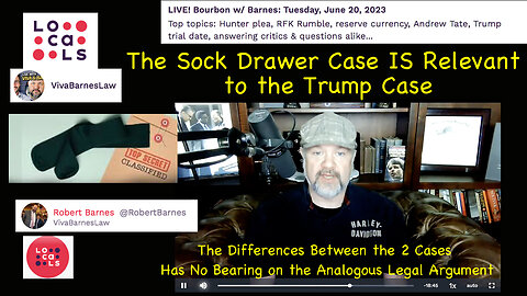 Clinton Sock Drawer Case IS Relevant to the Trump Case